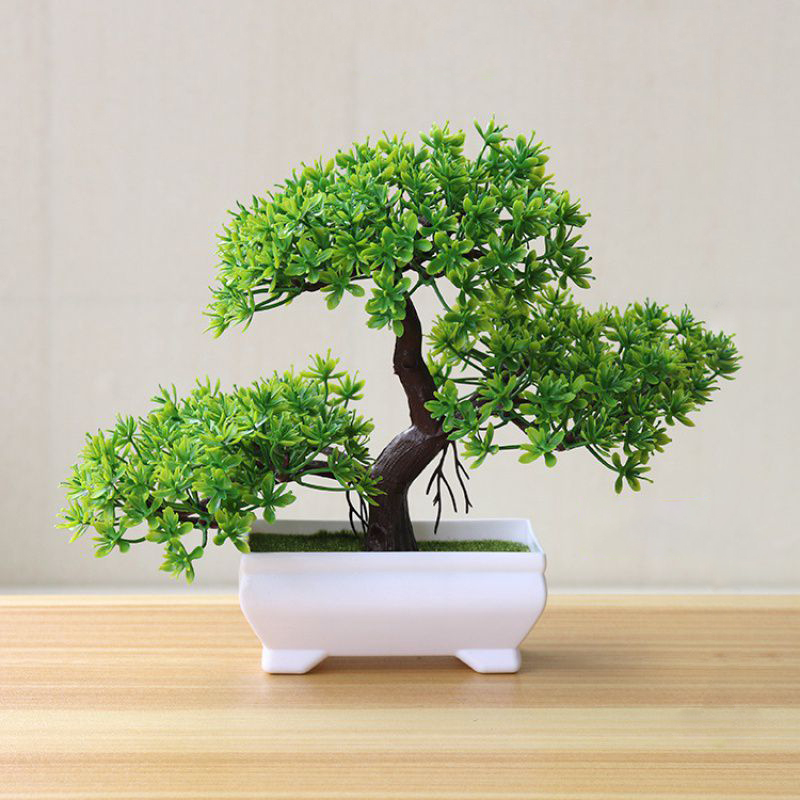 Bonsai Garden Bench - Artificial Tree Bonsai Simulation Plants Pot
