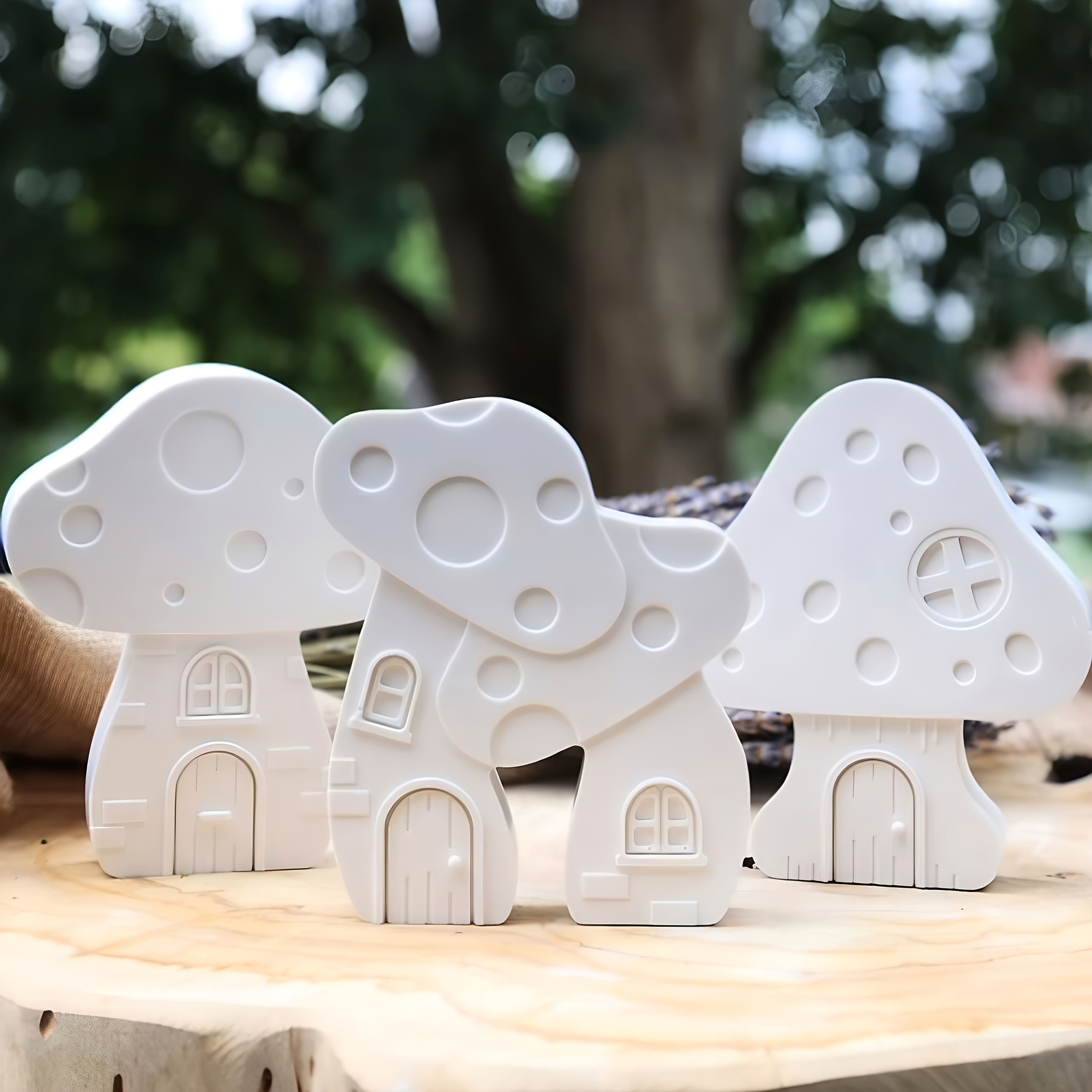 Bonsai Garden Tree - Mushroom House Mold - Cute Mushroom