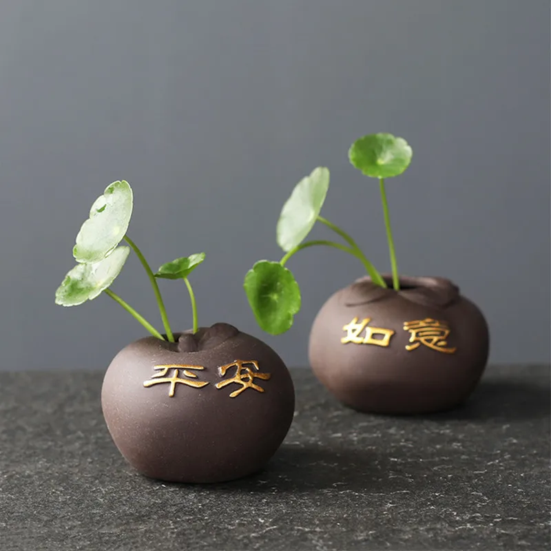Creative Purple Clay Tea Pet F - огляд і ціна Bonsai Garden Pot