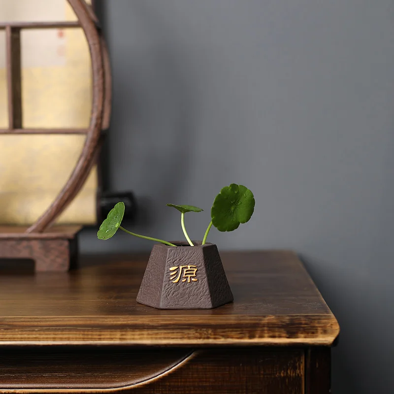 Creative Purple Clay Tea Pet F - огляд і ціна Bonsai Garden Pot