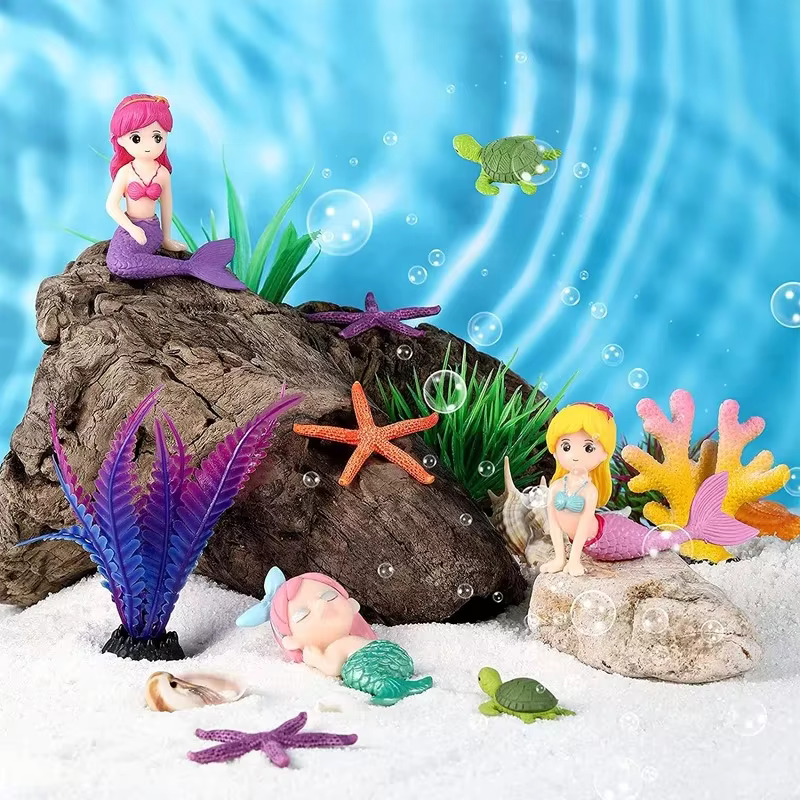 Mermaid Sculpture Mini Figurin - огляд і ціна Bonsai Garden Bench