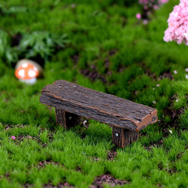 6Pcs Cute Wooden Chair Stool F - огляд і ціна Bonsai Garden Bench