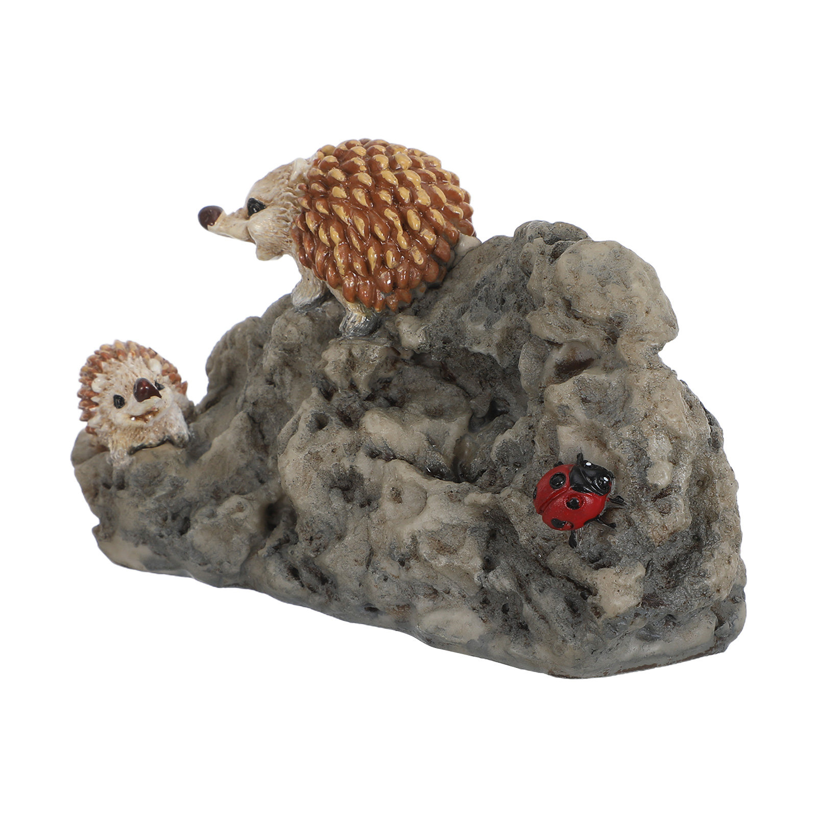 Mini Hedgehog Garden Statue Re - огляд і ціна Bonsai Garden Pot