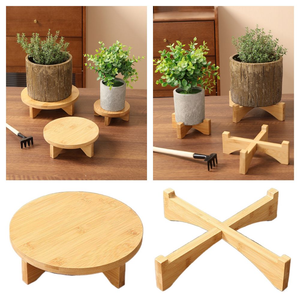 Wooden Bonsai Display Stand Fl - огляд і ціна Bonsai Garden Display