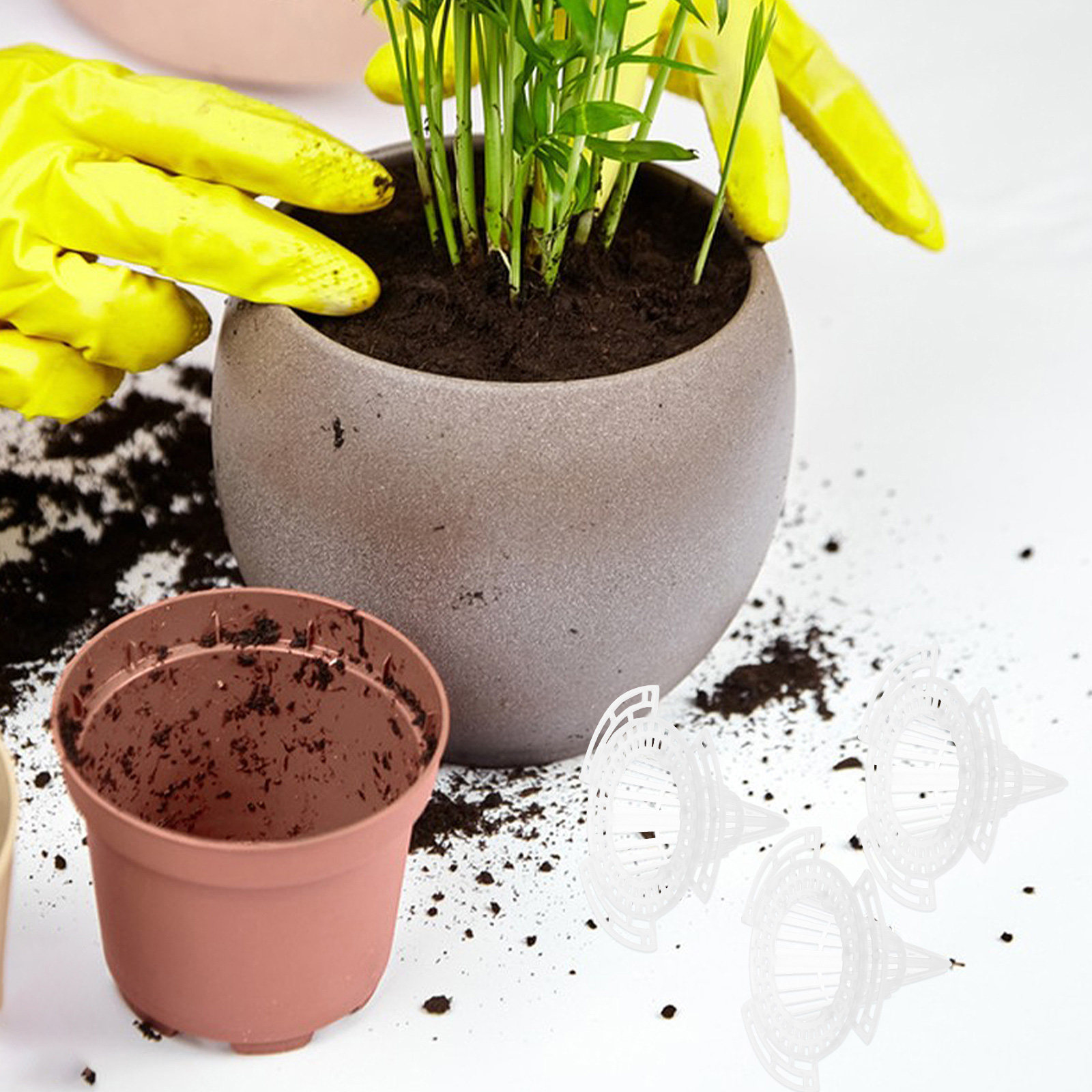 20Pcs Flower Pot Breathable Co - огляд і ціна Bonsai Garden Pot