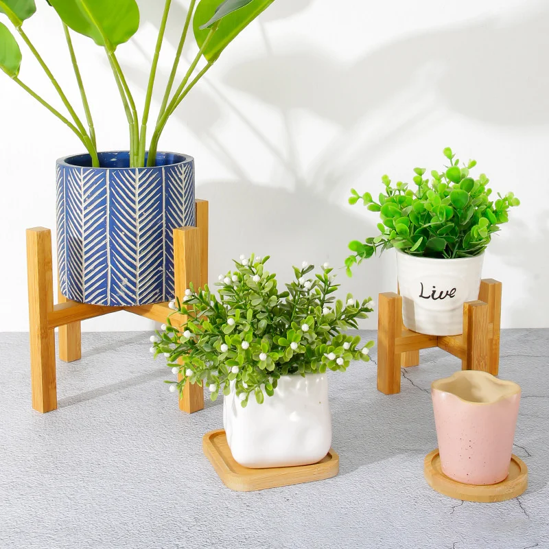 Plant Flower Pot Stand Small D - огляд і ціна Bonsai Garden Display