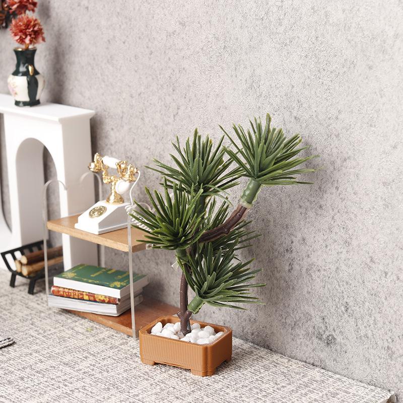 1Pcs 1/12 Dollhouse Simulation - огляд і ціна Bonsai Garden Tree