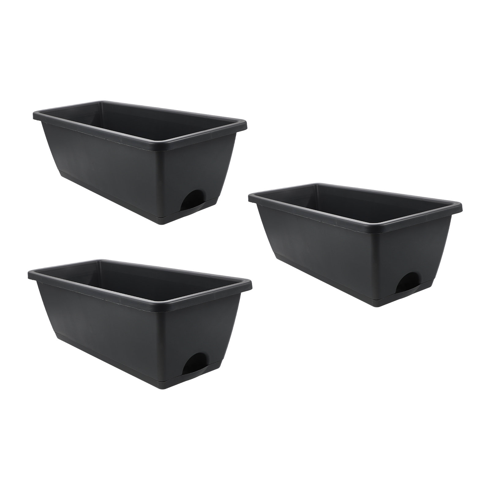 3Pcs Rectangular Window Sill G - огляд і ціна Bonsai Garden Pot