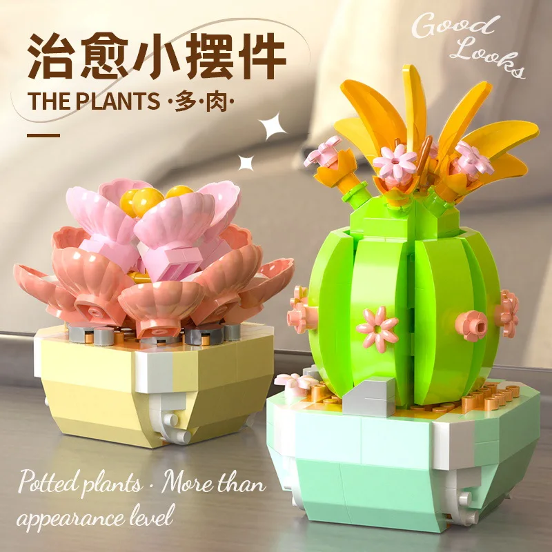 Flower Succulents Building Blo - огляд і ціна Bonsai Garden Pot