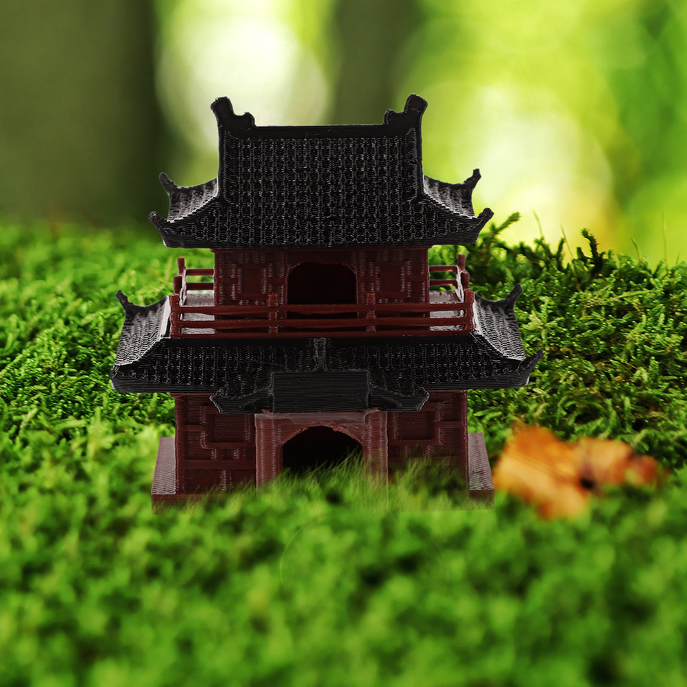 Miniature Pagoda Statue Handcr - огляд і ціна Bonsai Garden Display