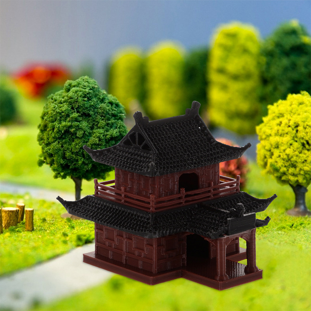 Miniature Pagoda Statue Handcr - огляд і ціна Bonsai Garden Display