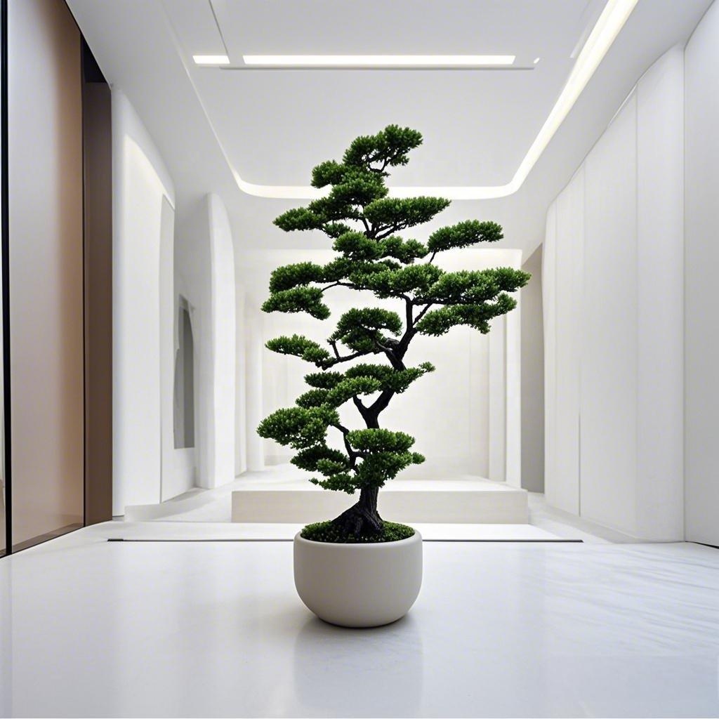 Artificial Cedar Pine Trees In - огляд і ціна Bonsai Garden Tree