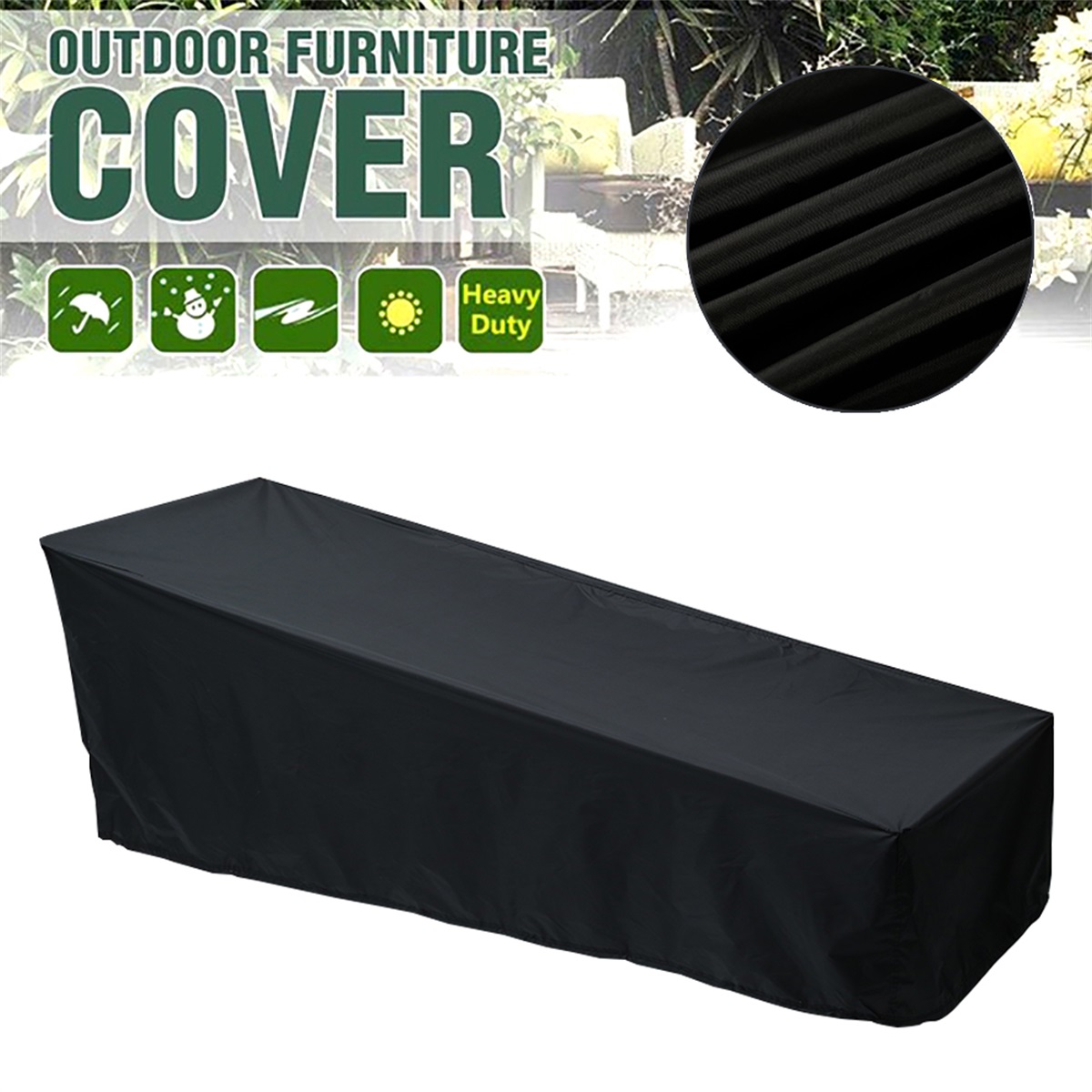 Outdoor Garden Sunbed Cover Su - огляд і ціна Bonsai Garden Bench