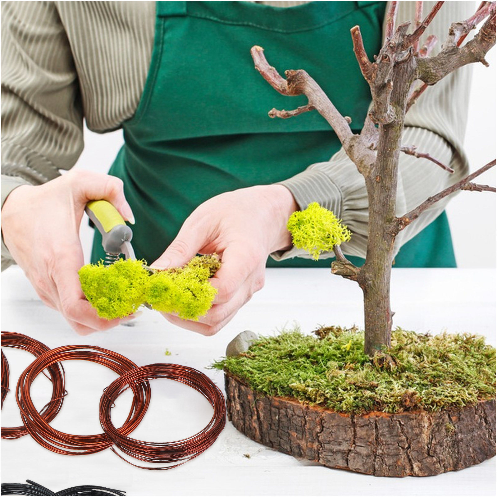 10Pcs Flexible Aluminum Wire B - огляд і ціна Bonsai Garden Tree
