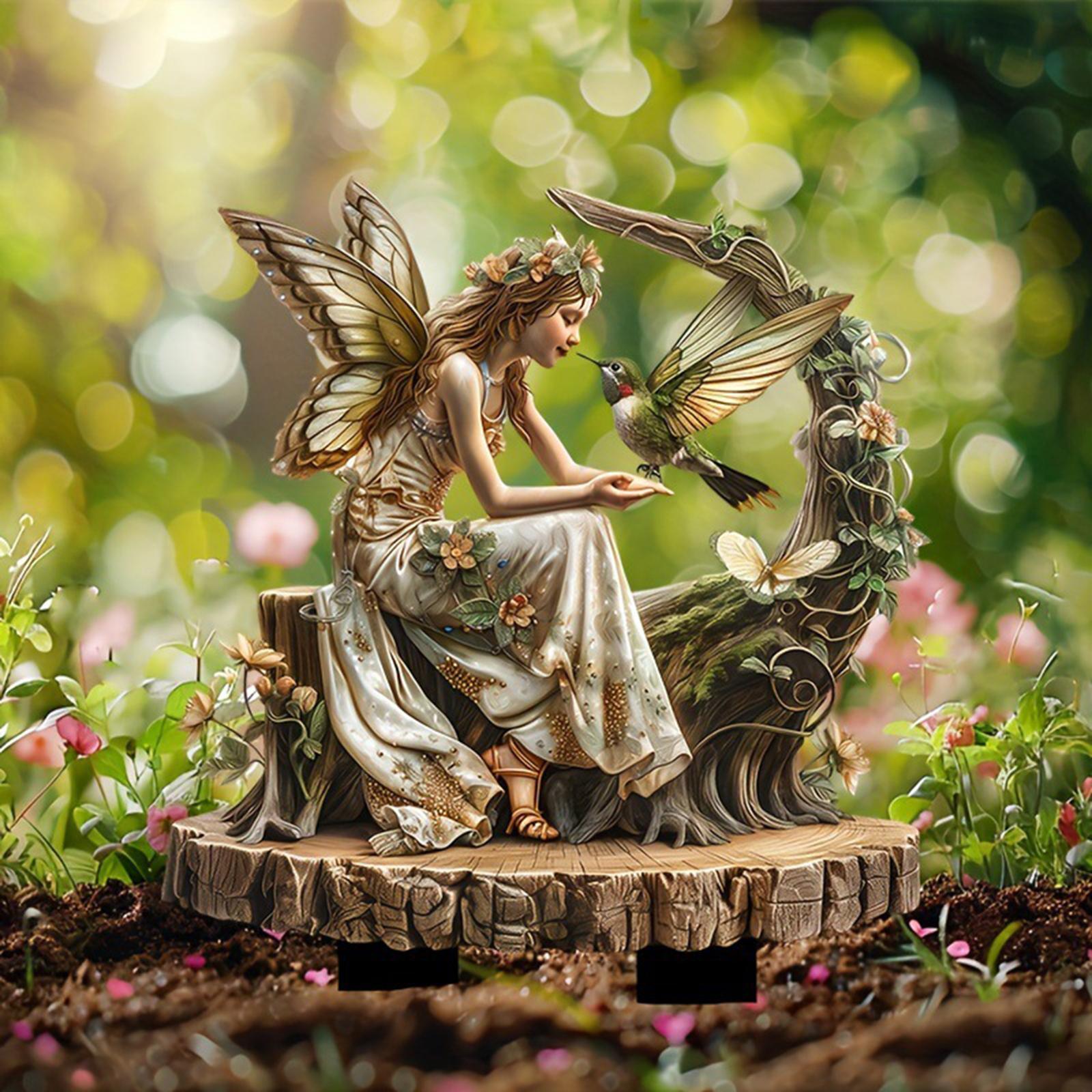 Fairy Decorative Garden Stake  - огляд і ціна Bonsai Garden Pot