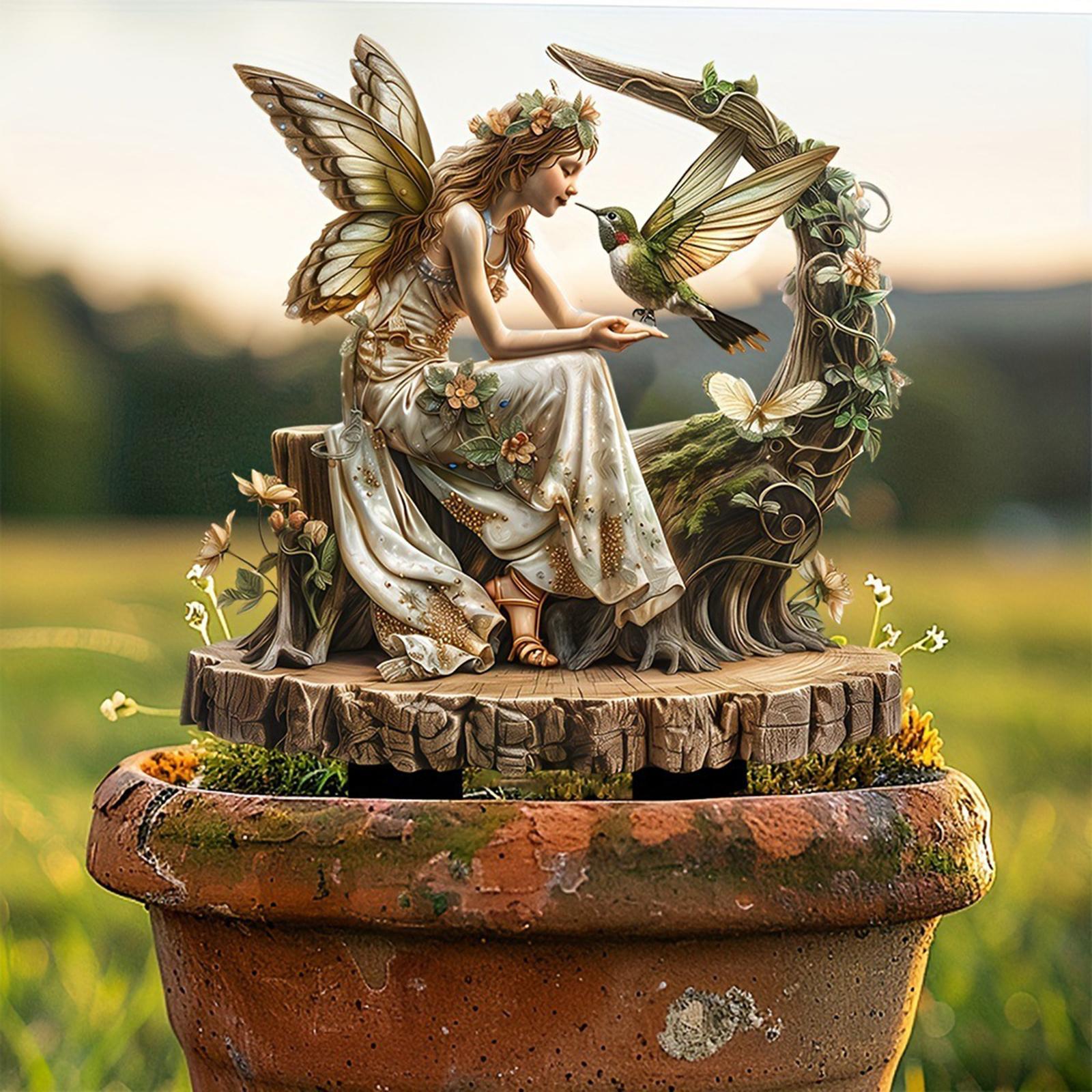 Fairy Decorative Garden Stake  - огляд і ціна Bonsai Garden Pot