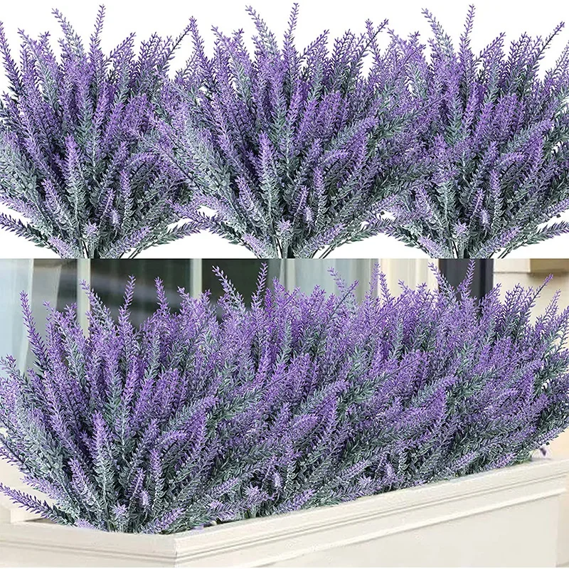 1 Bundle Purple Artificial Lav - огляд і ціна Bonsai Garden Bench