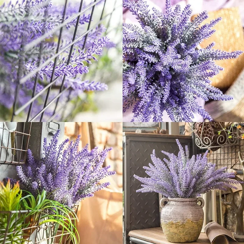 1 Bundle Purple Artificial Lav - огляд і ціна Bonsai Garden Bench