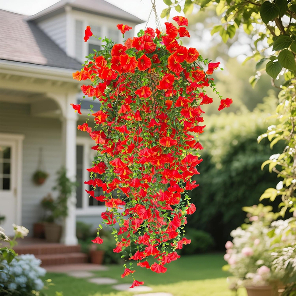 1/2Pcs Artificial Flower Vine  - огляд і ціна Bonsai Garden Bench