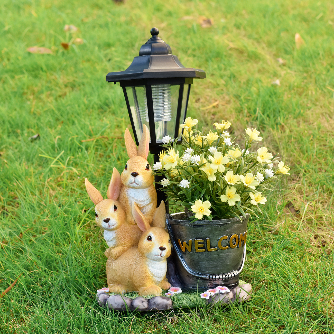 New rabbit solar garden light  - огляд і ціна Bonsai Garden Pot